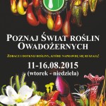 WYSTAWA ROŚLIN OWADOŻERNYCH